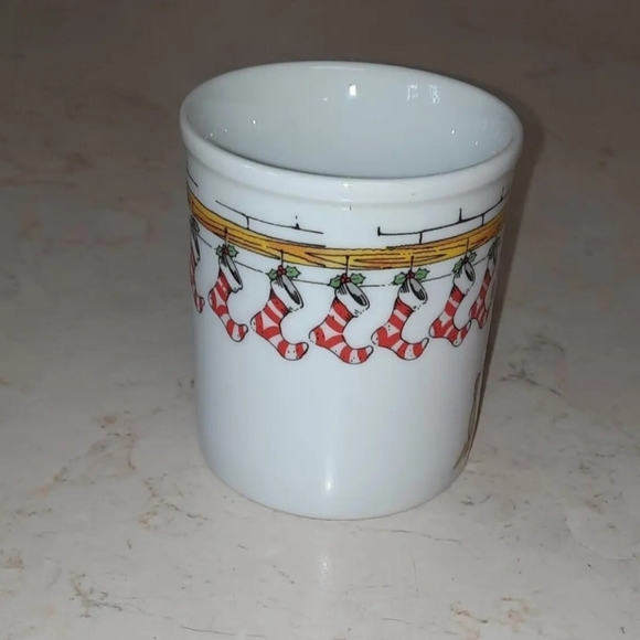 The Toscany Collection Christmas Stockings Fireplace Coffee Mug - Picture 4 of 9